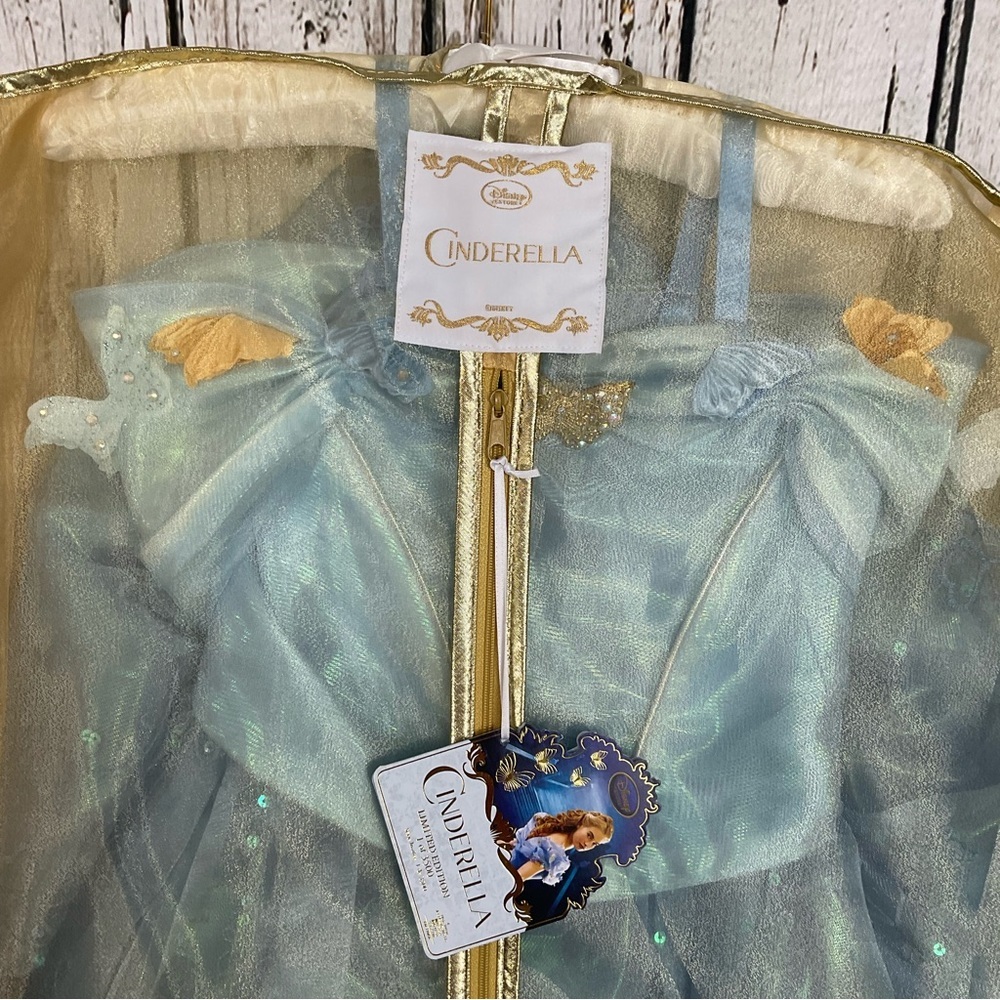 Auth & Official Disney Store Limited Edition 2015 Live Action Cinderella Dress 4 - Picture 2 of 13